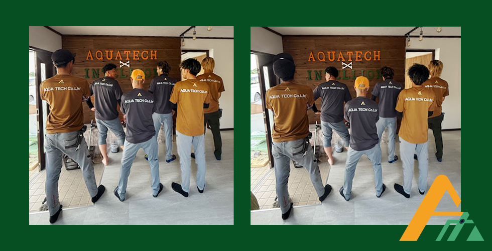 株式会社アクアテック ユニフォームTシャツ