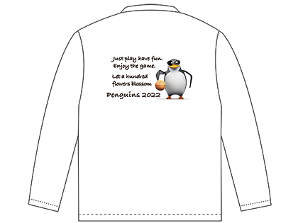 ドライ長袖Tシャツにフルカラープリント