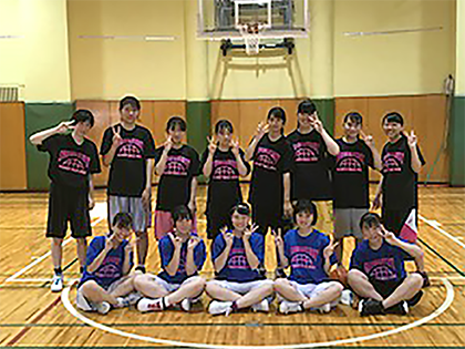 昭和第一高校バスケットボール部の皆様