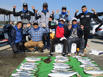 釣り大会　ネックウォーマー