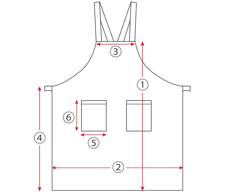 エプロンサイズ