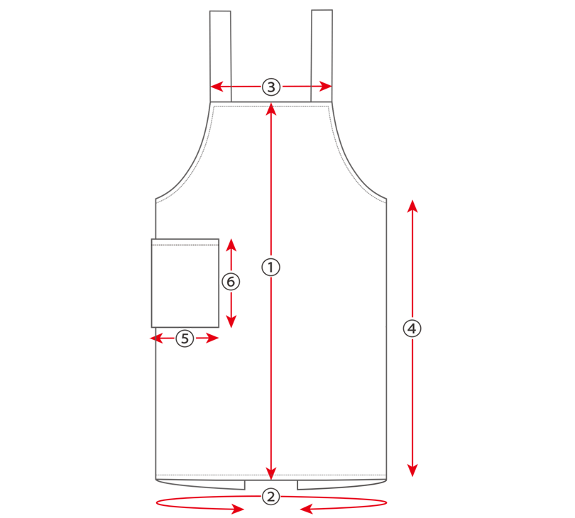 エプロンサイズ
