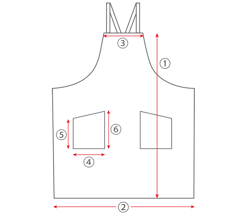 エプロンサイズ