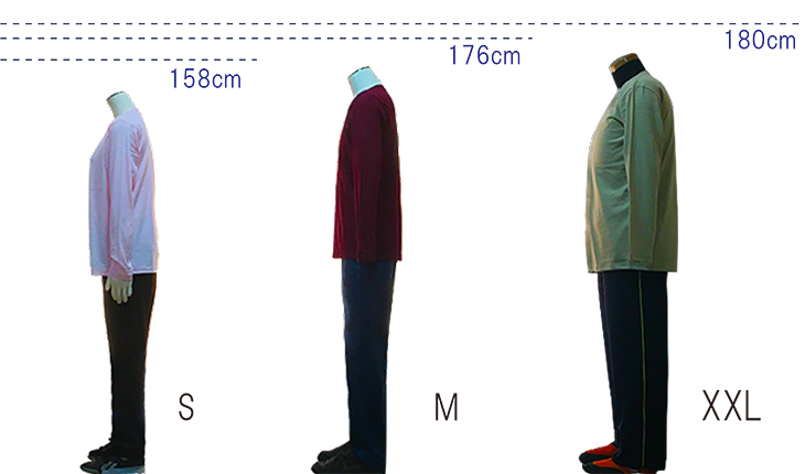 長袖Ｔシャツ サイドサイズ