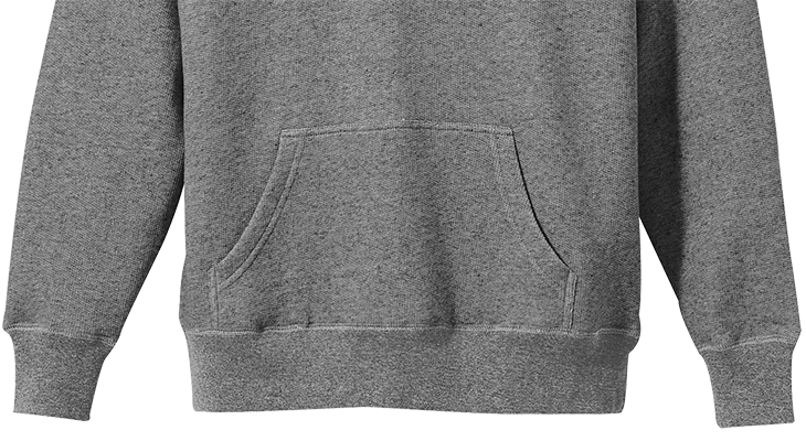 パーカーのシルエット