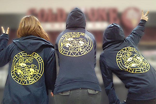 お揃い オリジナルパーカー