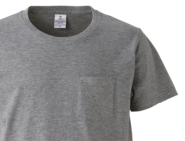チームTシャツ ポケット