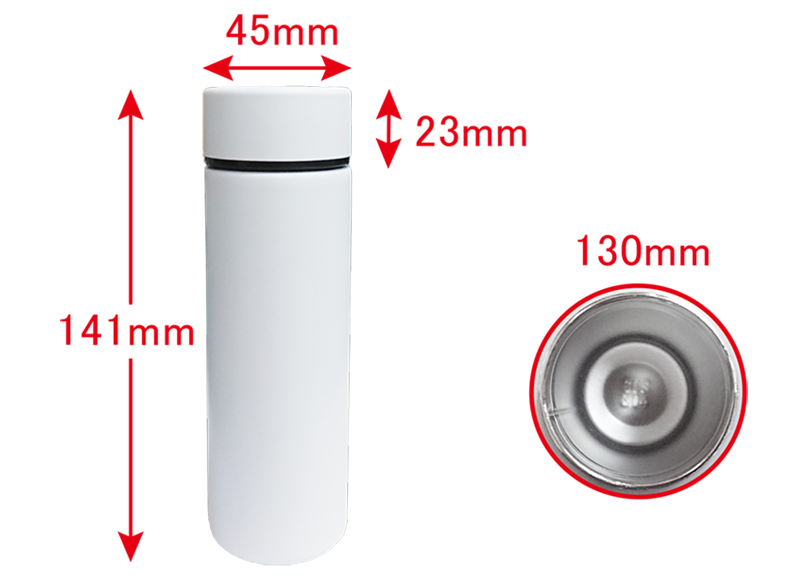 サーモボトル の大きさサイズ