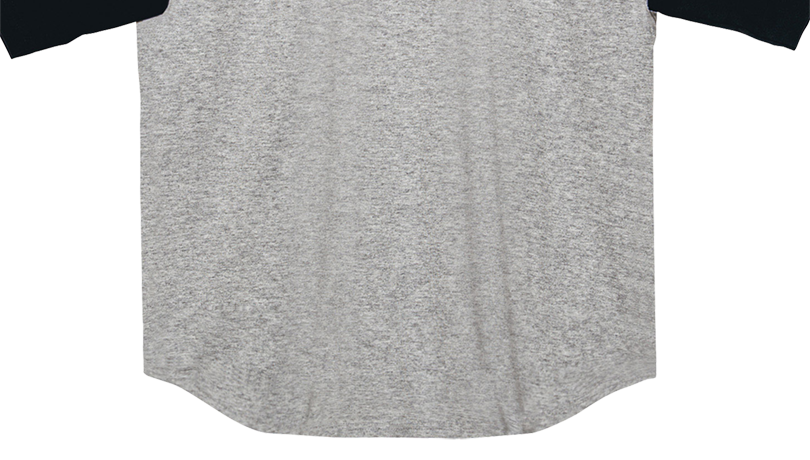 106-CRT ラグランTシャツ・裾