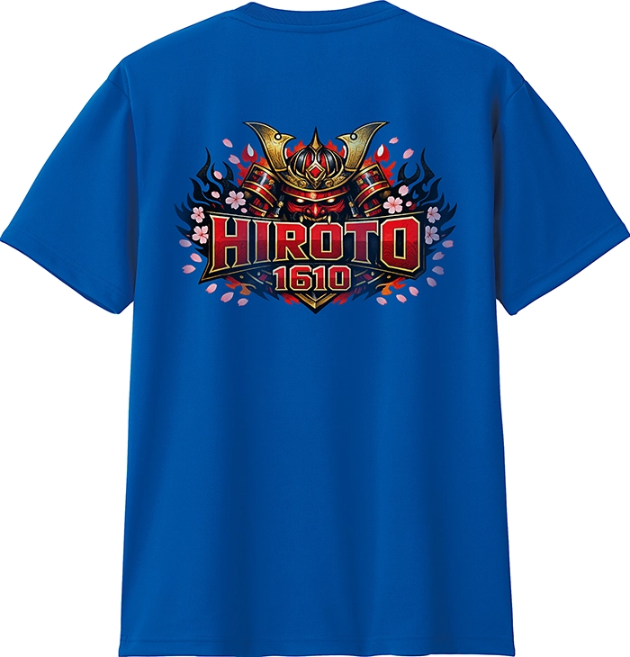 クラスTシャツ兜かっこいいデザイン背ネーム面白い
