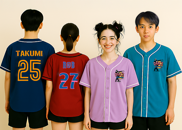 クラスTシャツ野球 背ネーム