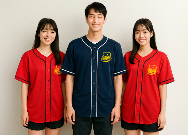 クラスTシャツ野球 左胸