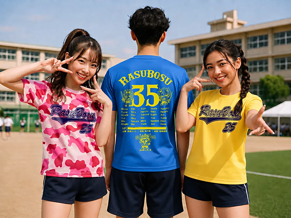 クラスTシャツ可愛いデザイン