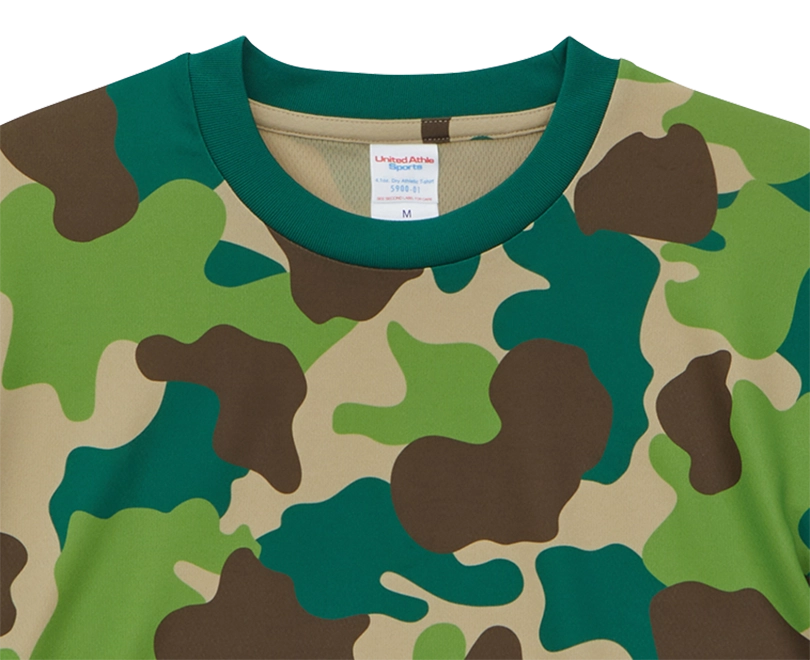 ドライTシャツの首元