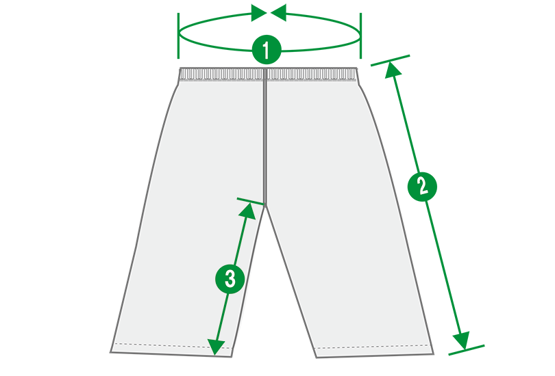 ハーフパンツ　サイズ