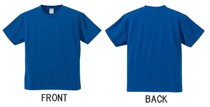 吸汗速乾機能・ＵＶ機能素材のドライTシャツ