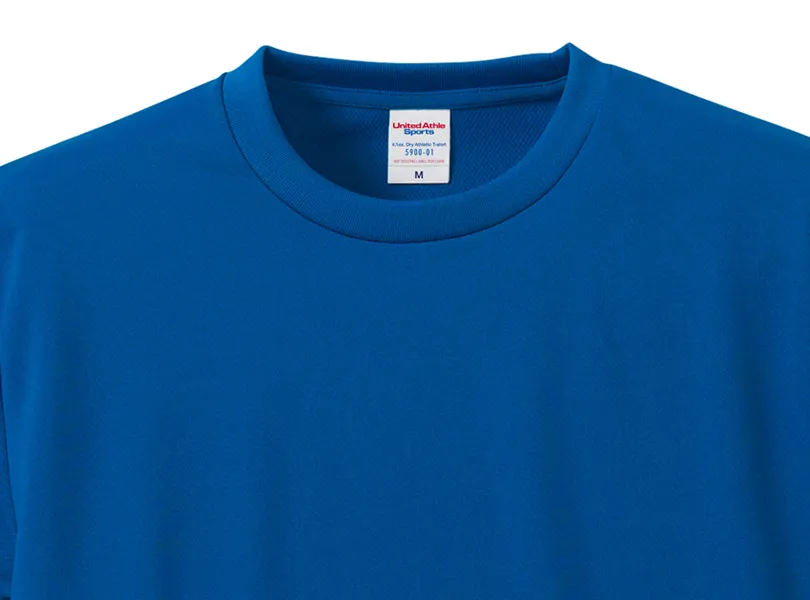 ドライTシャツの首元