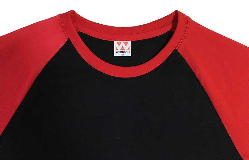 ラグランTシャツ　首リブ
